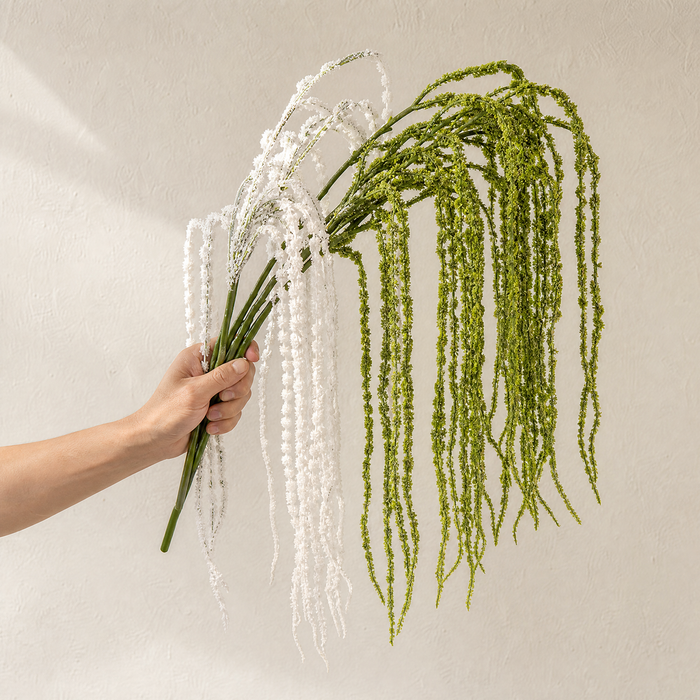 Artificial Weeping Willow Branch – Faux Trailing Stem Wedding Table Decor