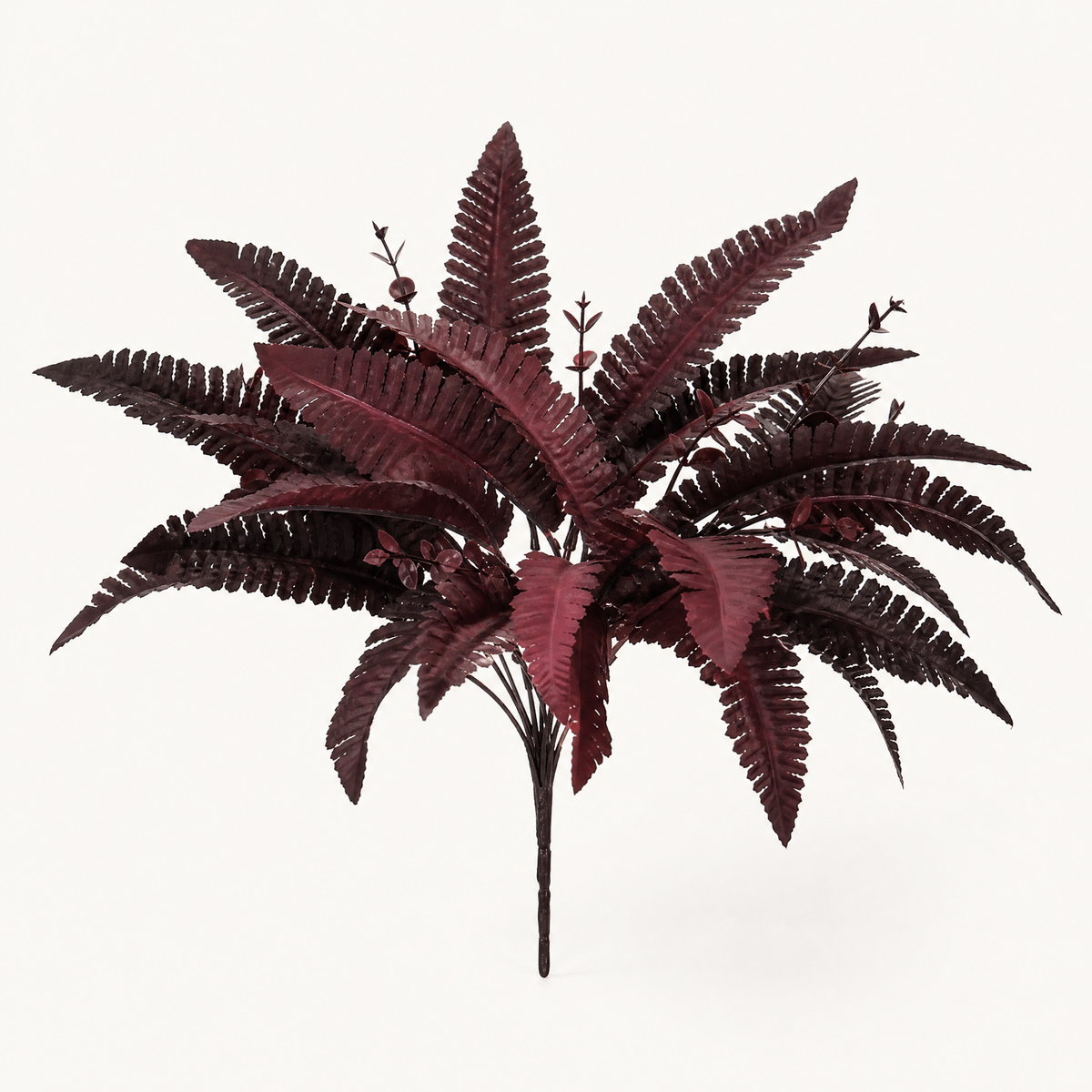Artificial Fern Stem – Faux Silk Leaf Spray for Wedding Floral Decor and Home Styling