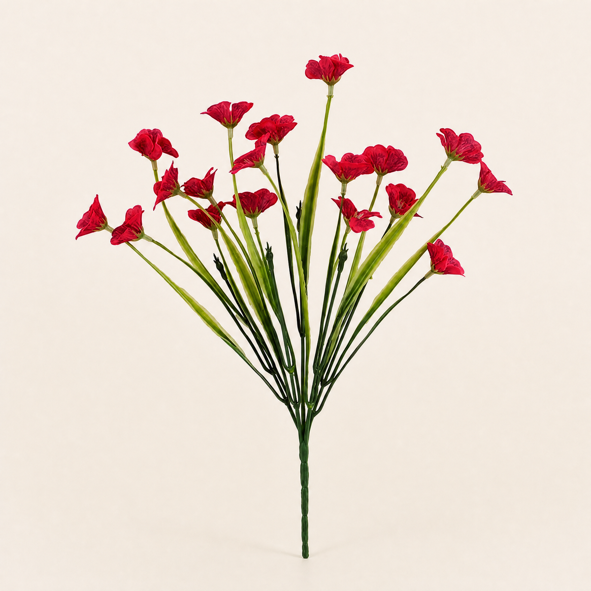 Artificial Violet Flower Bouquet – Silk Faux Blooms for Wedding and Home Decoration