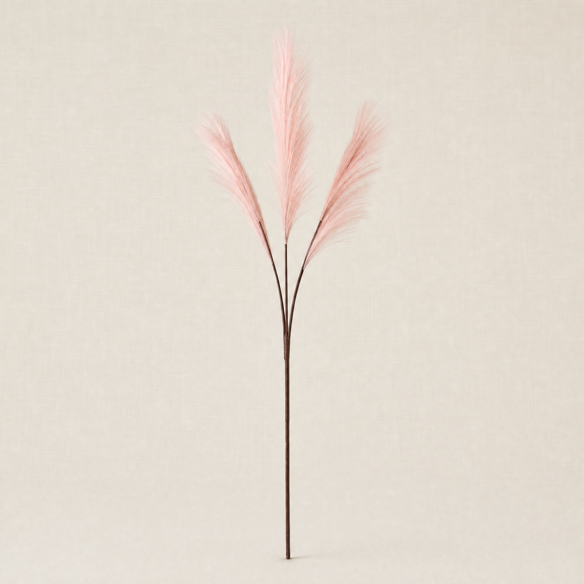Silk Reed Stems Faux Pampas Bunch – Home Decor Wedding Vase Arrangement 80cm