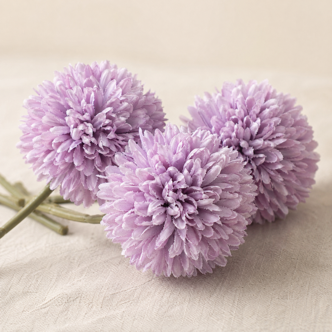Artificial Hydrangea Stems Set of 5 – Faux Silk Flowers for Vase Wedding Home Decor