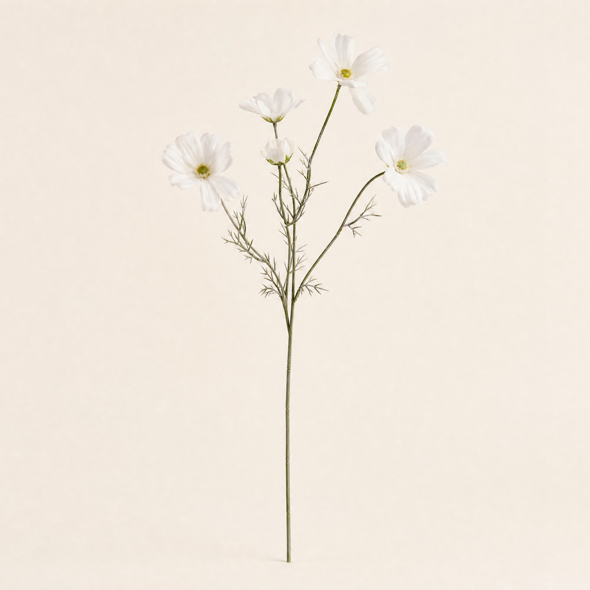 Faux Cosmos Flower Stem – Silk Flocked, 60 cm, Wedding Table Arrangement Decor