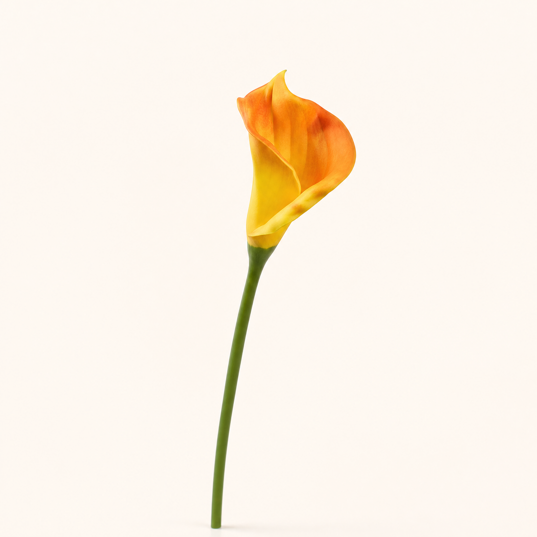 Calla Lily Faux Stem – PU Single Stem, 67cm, Wedding Table Floral Decor