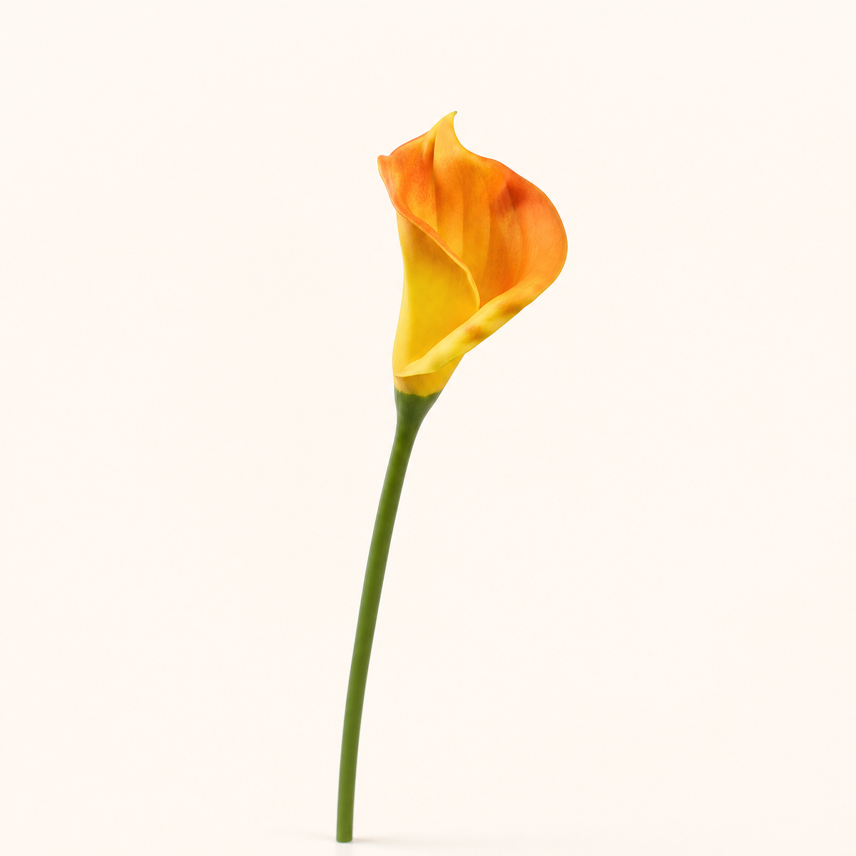 Calla Lily Faux Stem – PU Single Stem, 67cm, Wedding Table Floral Decor