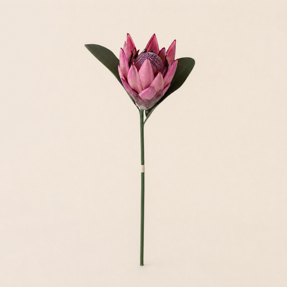 Faux King Protea Stem – Silk Artificial Flower for Wedding and Home Decor