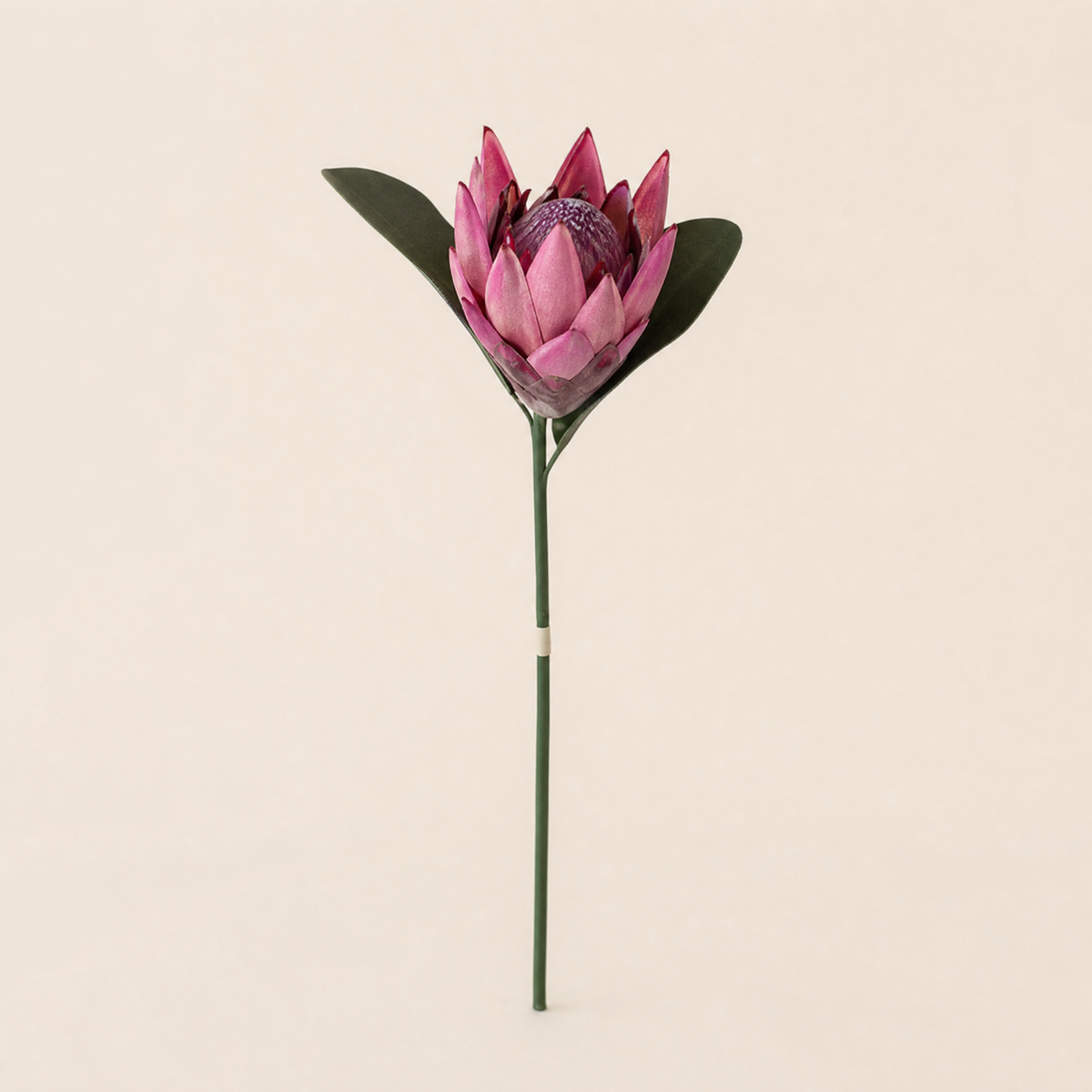 Faux King Protea Stem – Silk Artificial Flower for Wedding and Home Decor