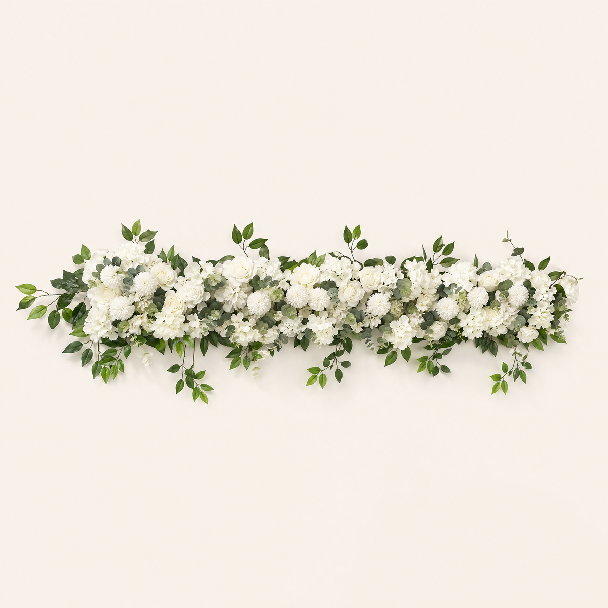 Artificial Flower Row 100cm – Wedding Arch Backdrop Table Centerpiece Floral Decor