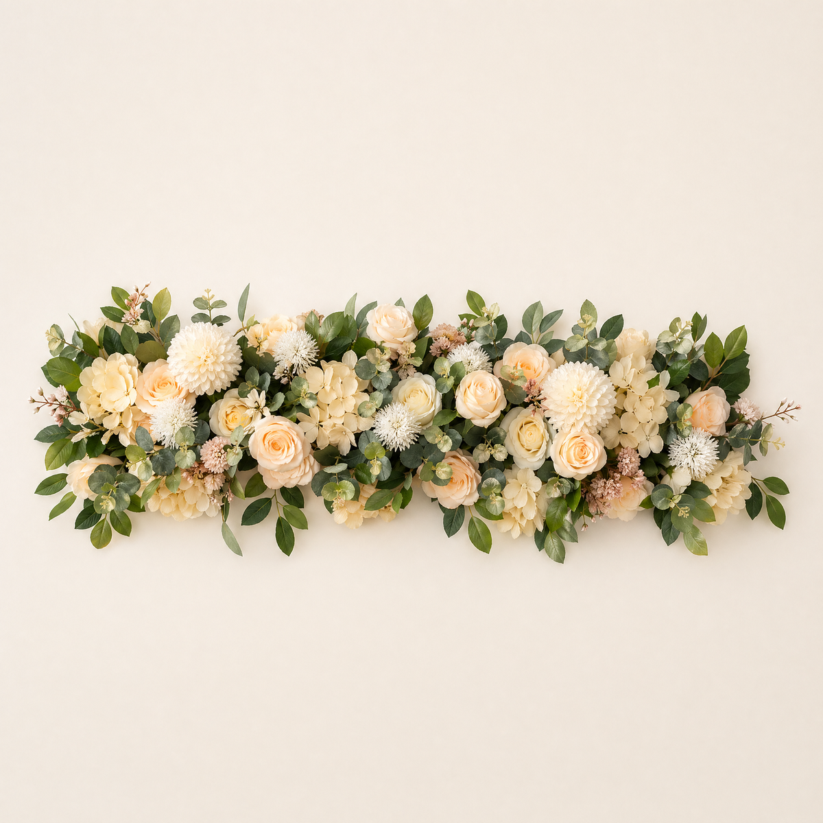 Artificial Flower Row 100cm – Wedding Arch Backdrop Table Centerpiece Floral Decor