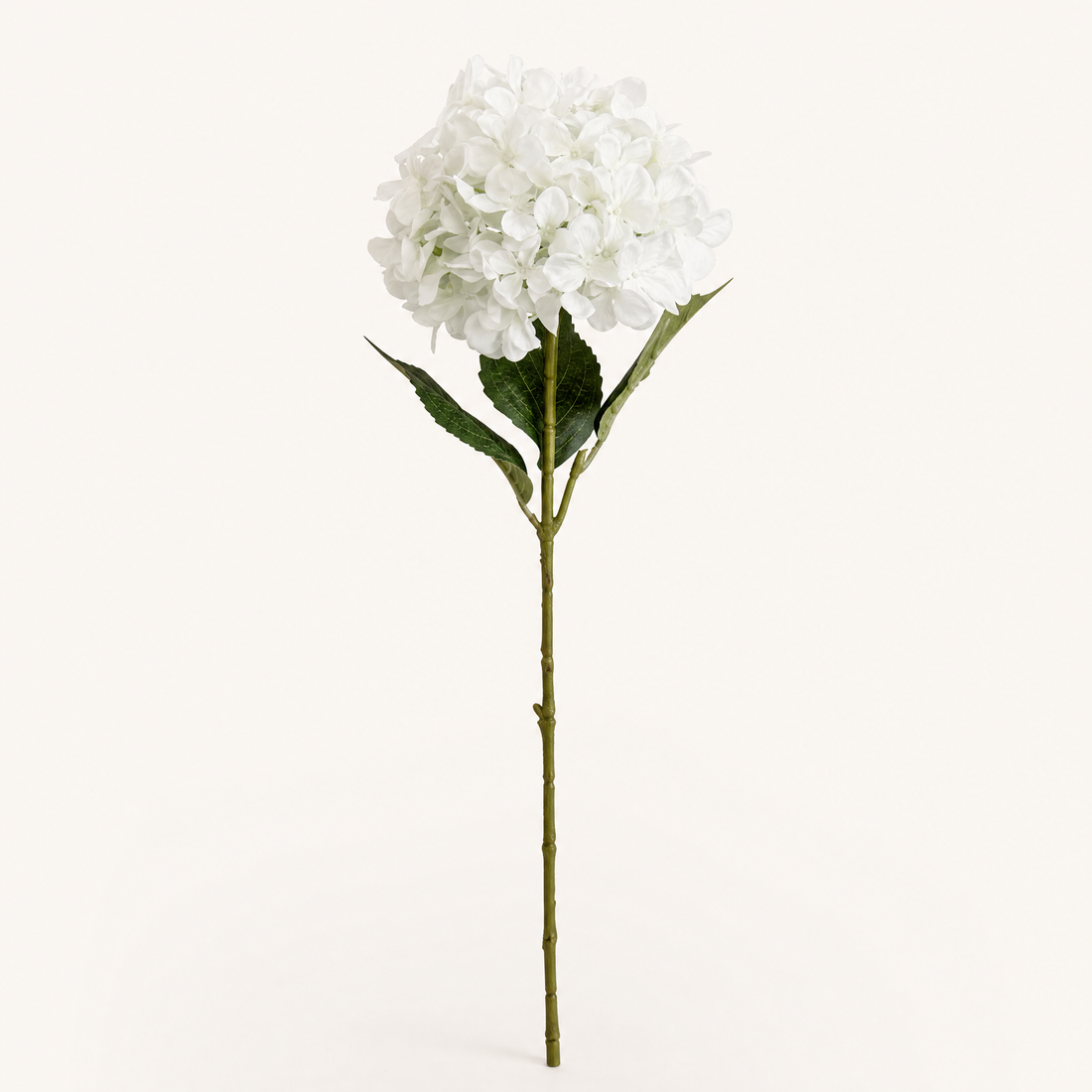 Silk Hydrangea Stem – Faux Floral for Home Decor, Vase, Wedding Arrangement