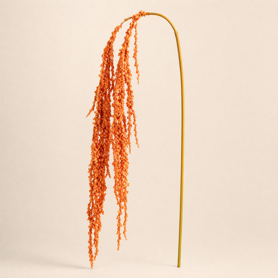 Faux Hanging Amaranthus Stem – Silk Trailing Spray for Wedding Floral Arrangements