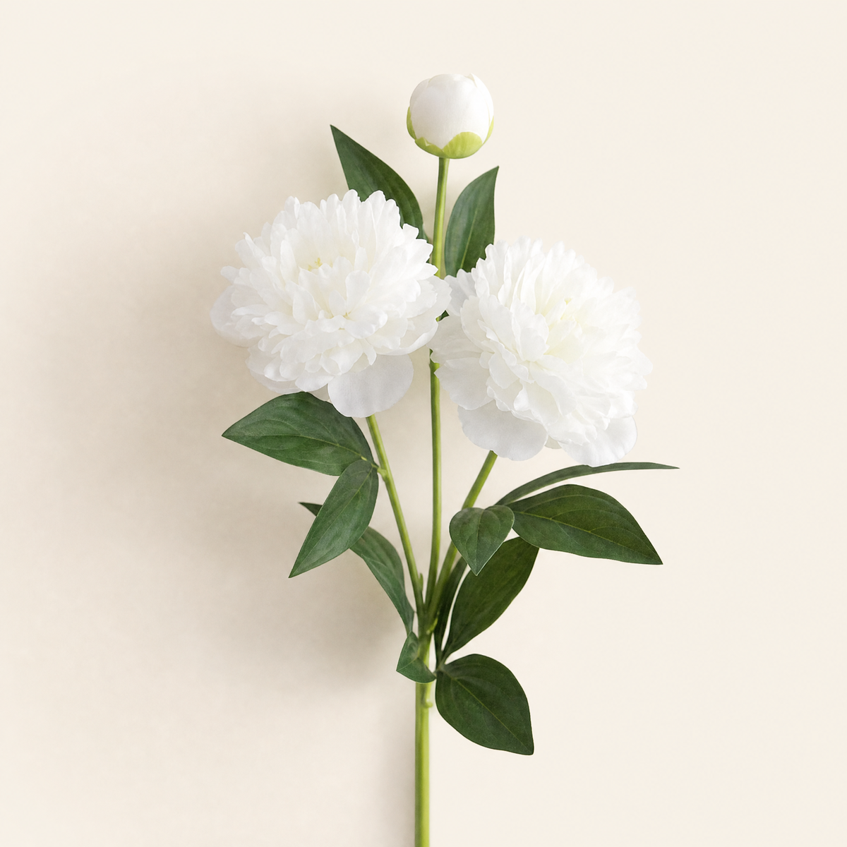 Faux Silk Peony Stem – 30 Inch Artificial Flower for Wedding Table Centerpiece