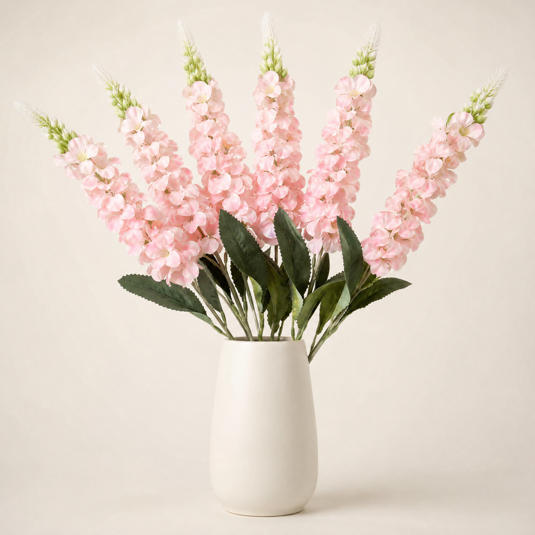Artificial Delphinium Flower – Faux Silk Flower for Home Vase Wedding Arrangement