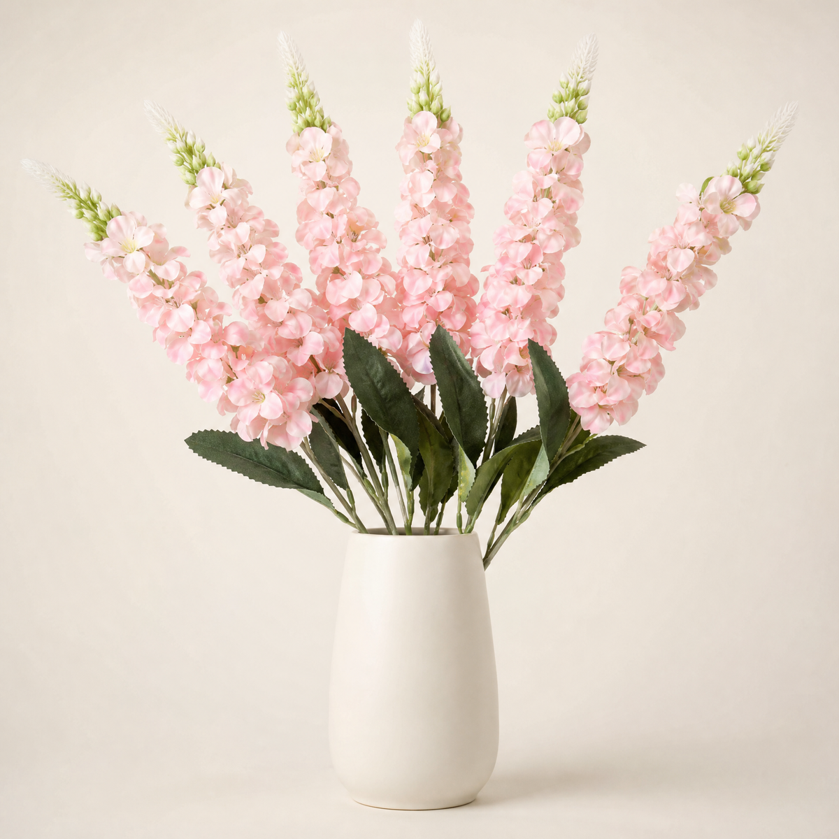 Artificial Delphinium Flower – Faux Silk Flower for Home Vase Wedding Arrangement