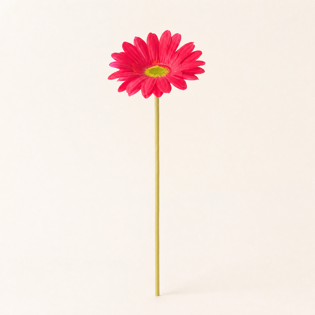 Faux Gerbera Stem – PU Artificial Flower for Home, Wedding and Desk Decor