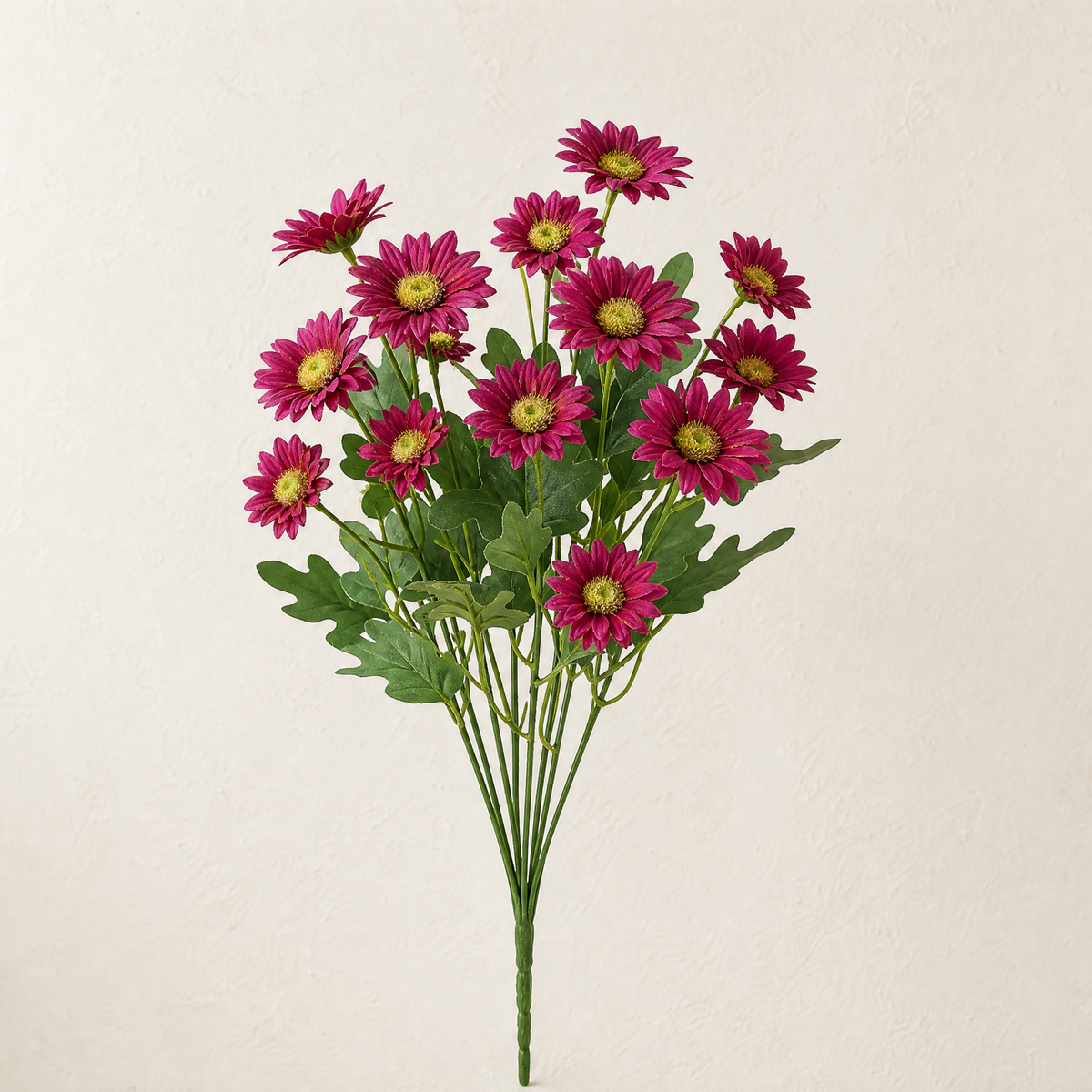 Artificial Daisy Bouquet 21 Stems – Faux Chamomile Flowers Wedding Home Decor DIY