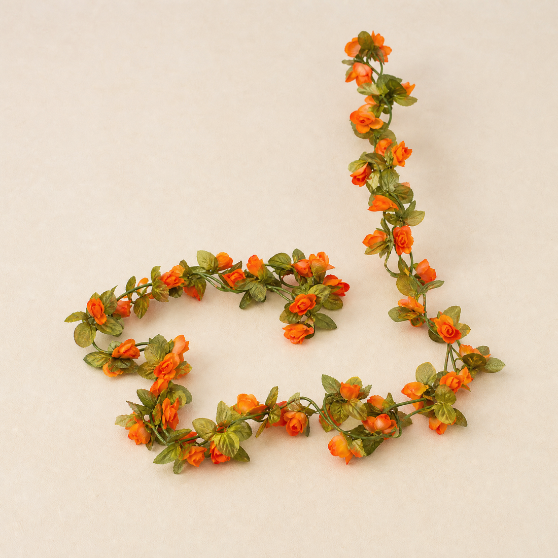 Artificial Rose Vine Garland – 250cm Faux Floral Arch Wedding Home Decor 45 Heads