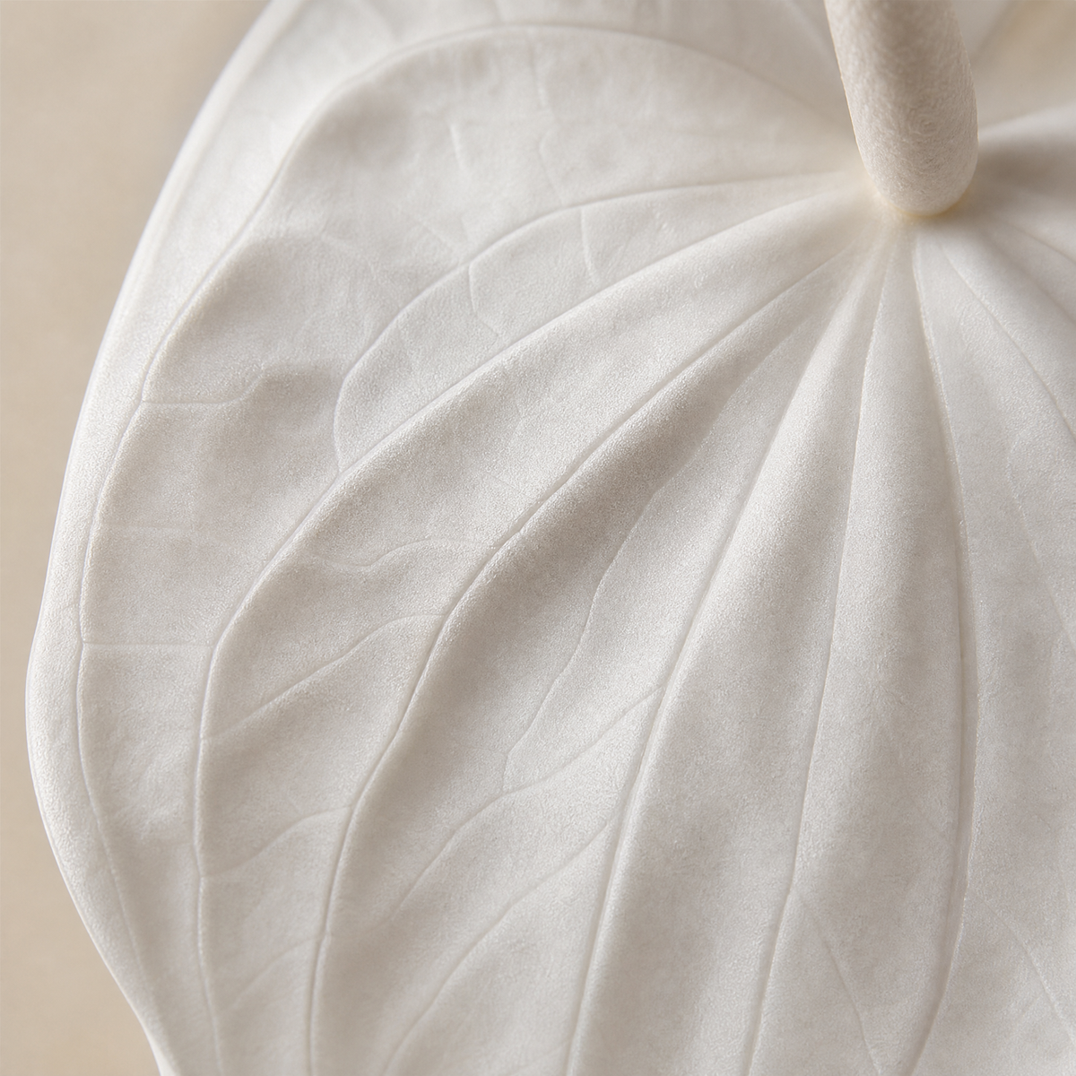 Faux Anthurium Stem Bundle – Real Touch PU Flower, Home and Wedding Decor