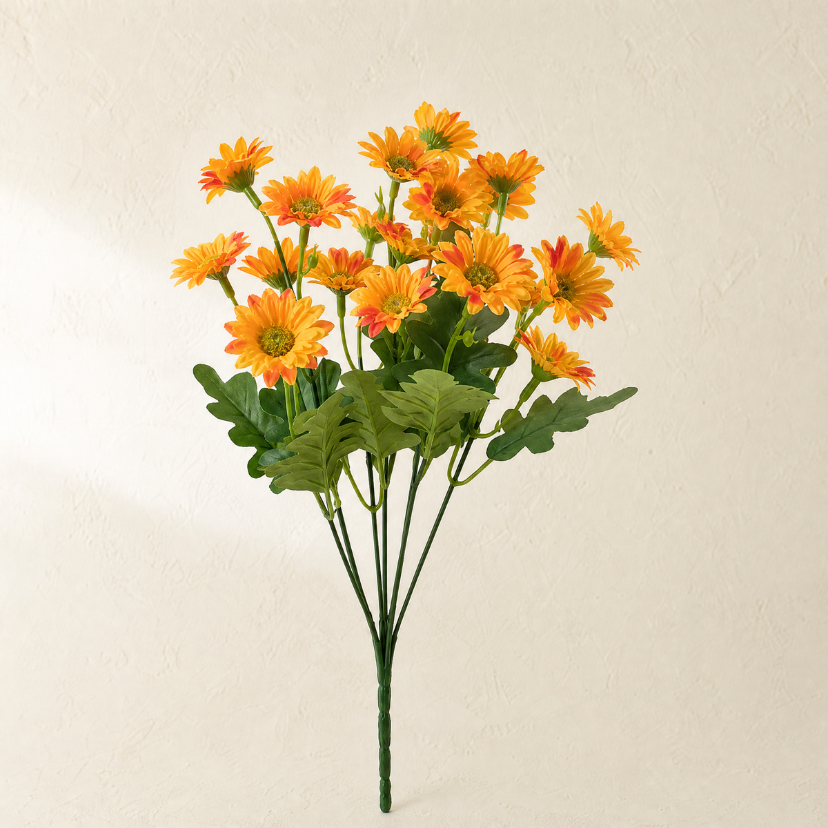 Artificial Daisy Bouquet 21 Stems – Faux Chamomile Flowers Wedding Home Decor DIY