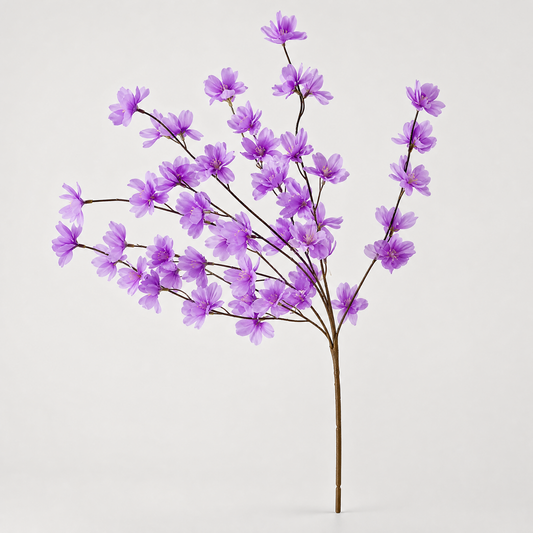Faux Cherry Blossom Branch – Tall Artificial Sakura Branch for Wedding Home Vase Decor
