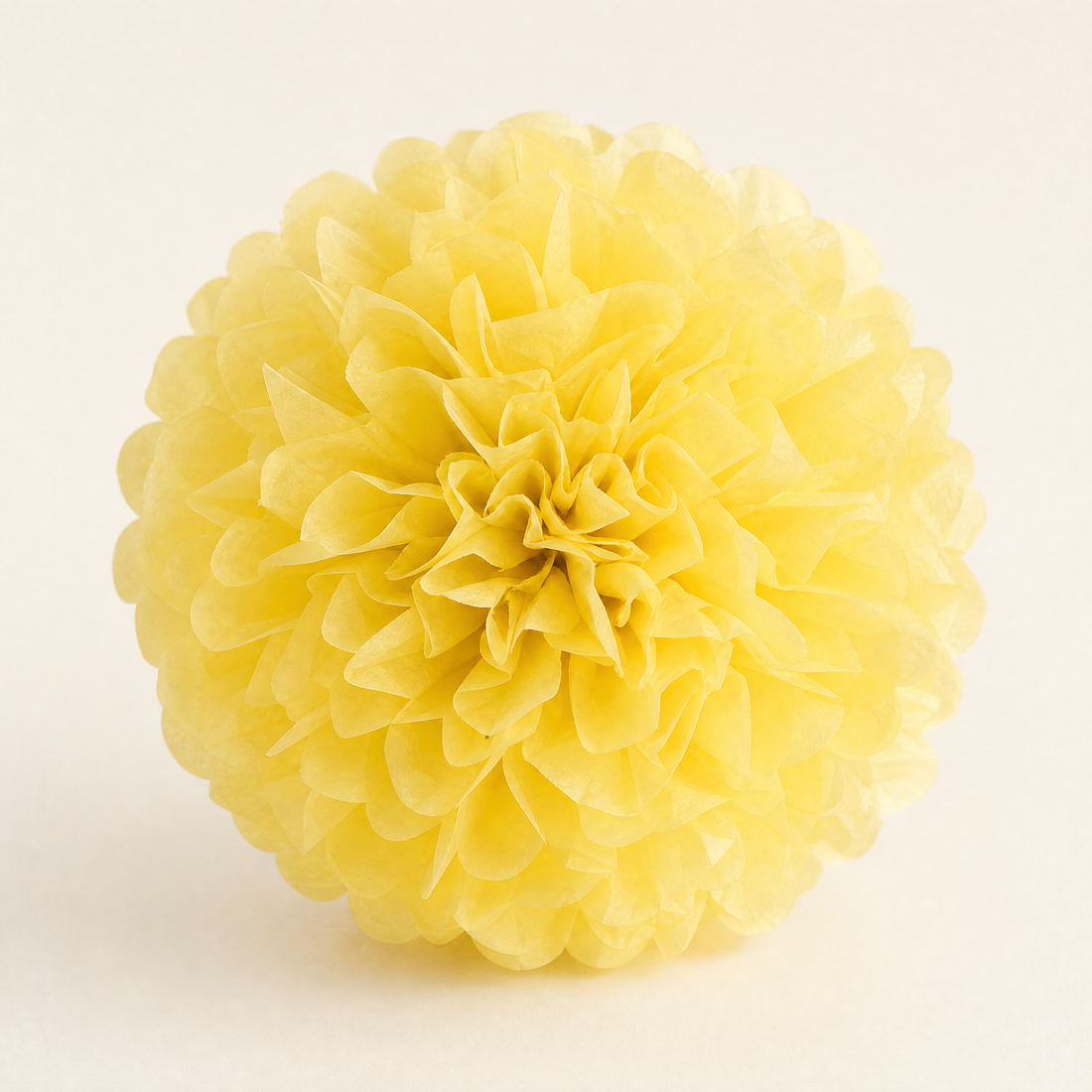 Paper Pom Poms 5 Pack – 4 to 12 Inch Wedding Birthday Party Hanging Decor