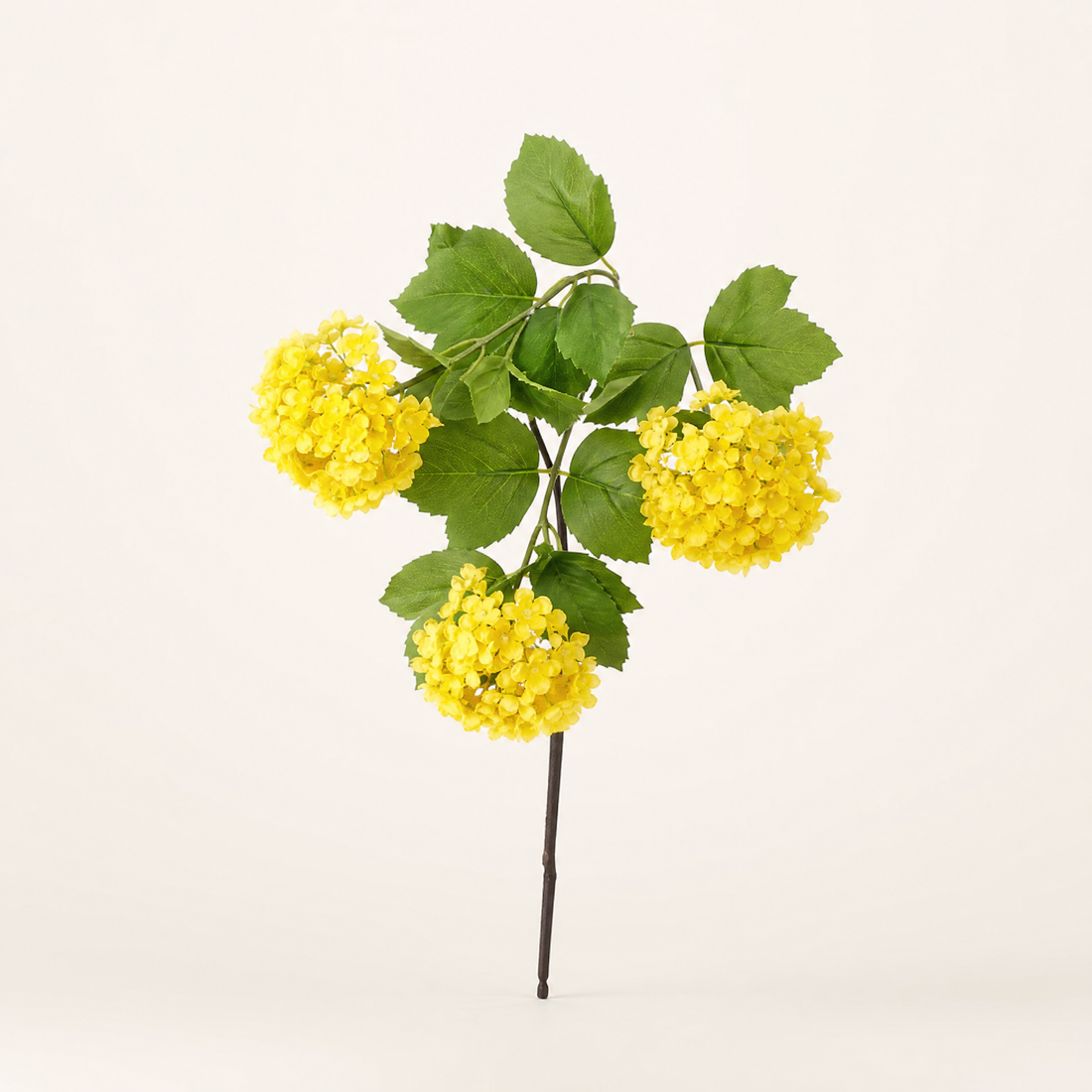 Artificial Hydrangea Stem – Silk -Head Spray for Wedding Table and Home Decor