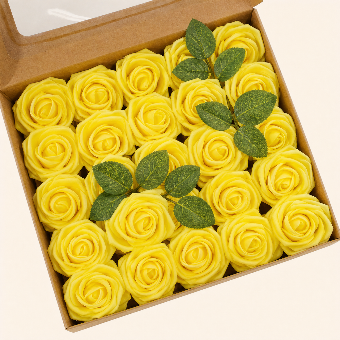 Artificial Foam Roses – Bulk Wedding Bouquet Centerpiece Valentine Gift Decoration