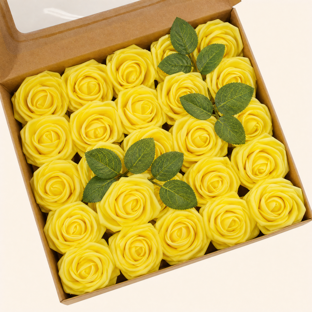 Artificial Foam Roses – Bulk Wedding Bouquet Centerpiece Valentine Gift Decoration