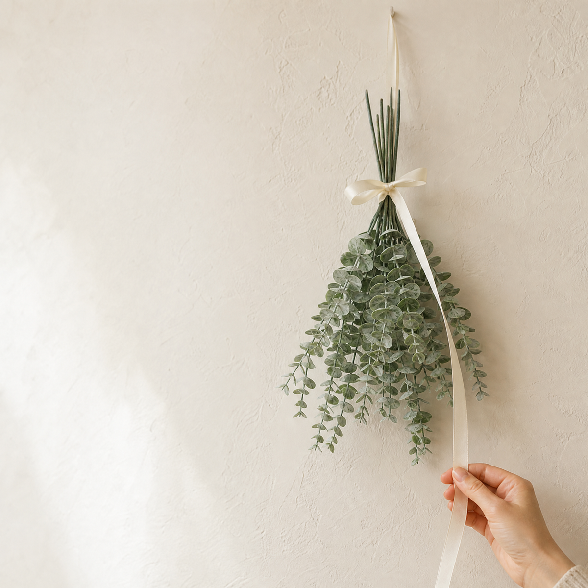 Faux Eucalyptus Stems – Artificial Greenery Branches for Vase, Home and Wedding Decor