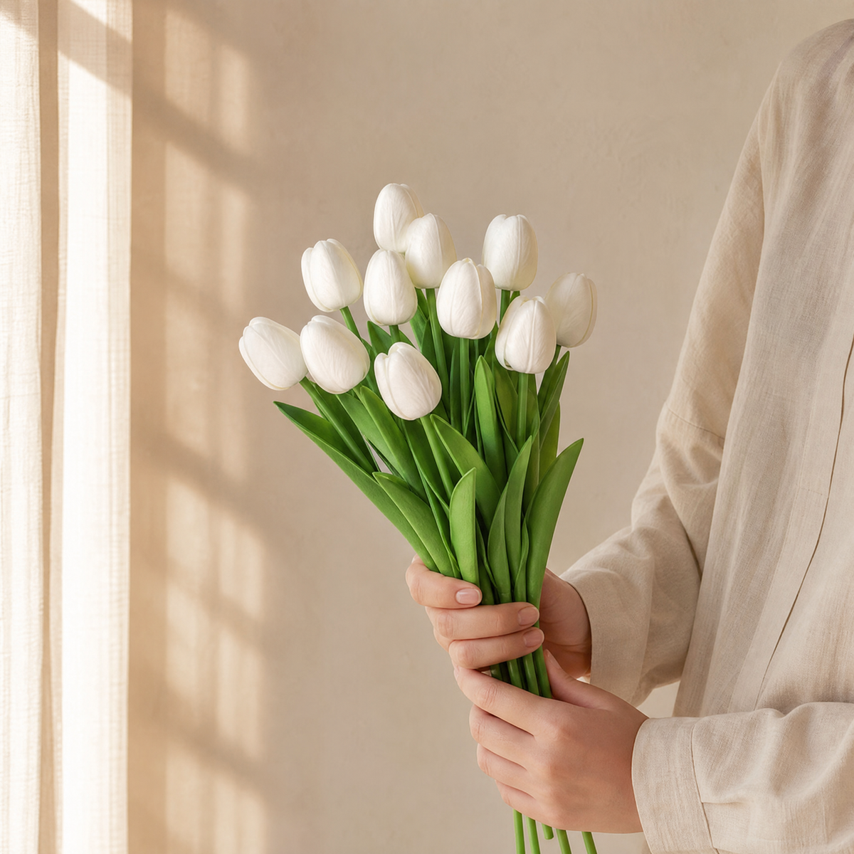 Artificial Tulips – Faux Flower Stems for Wedding and Home Styling