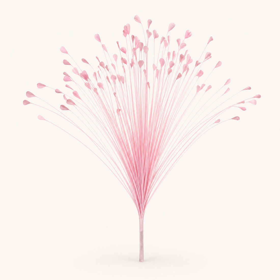 Peacock Grass Spray Stems – Faux Reed Bunch Wedding Decor Floral Arrangement 7pc