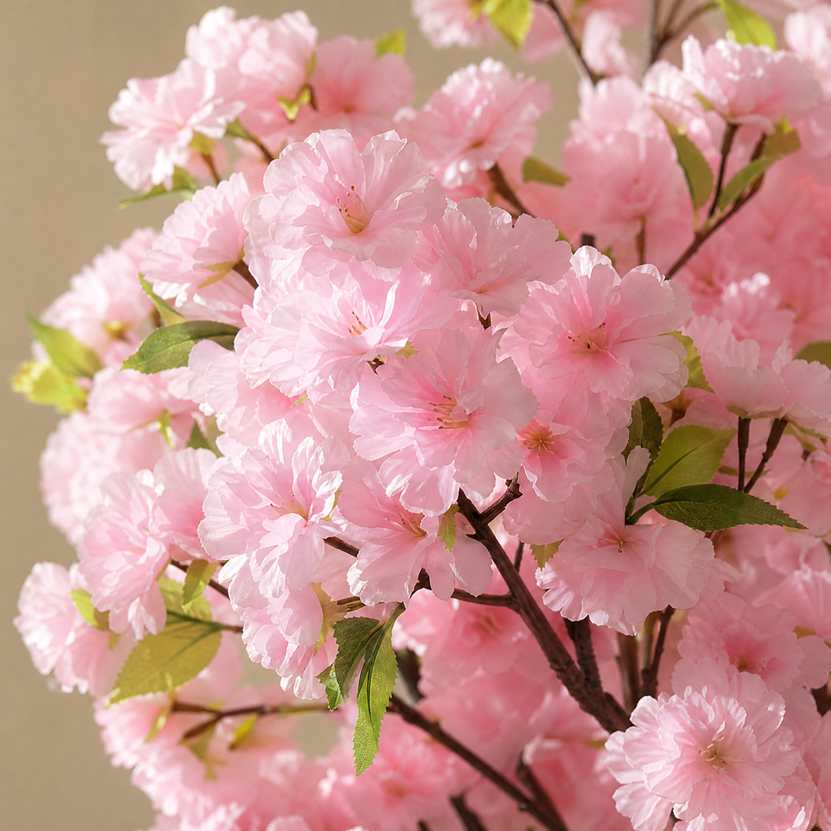 Artificial Cherry Blossom Tree – Faux Floral Floor Plant for Home and Office Decor