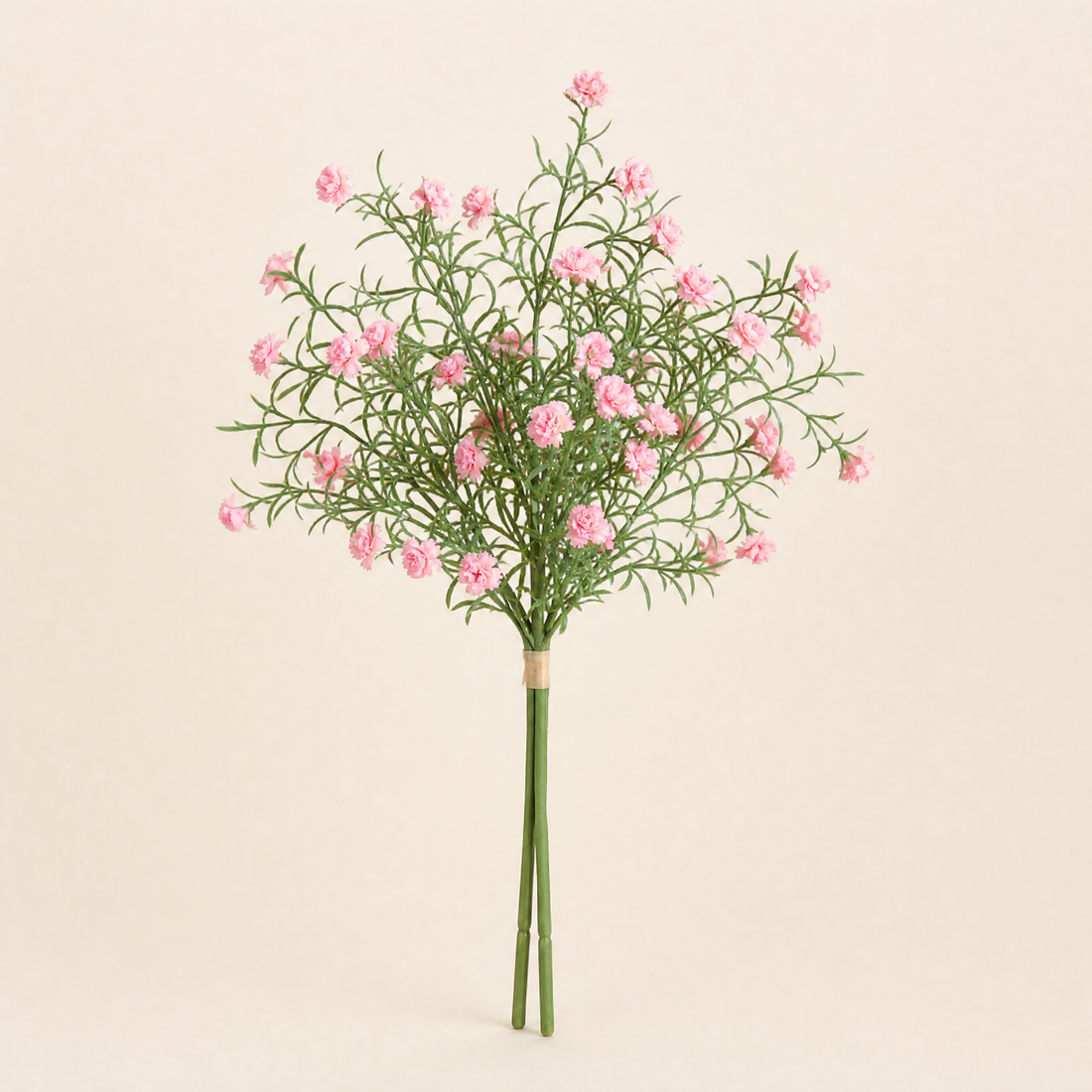 Faux Plum Blossom Stem – Artificial Wildflower Spray for Home and Wedding Decor