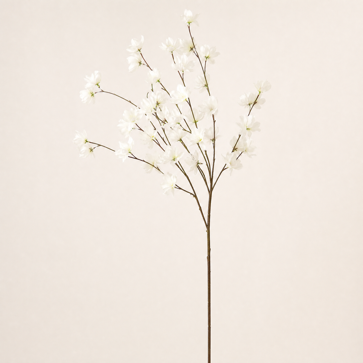 Faux Cherry Blossom Branch – Tall Artificial Sakura Branch for Wedding Home Vase Decor