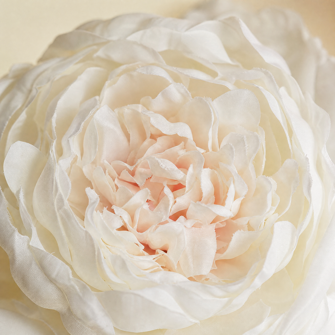 Silk Peony Stem – 3 Head Faux Floral Branch for Home Decor, Vase, Wedding