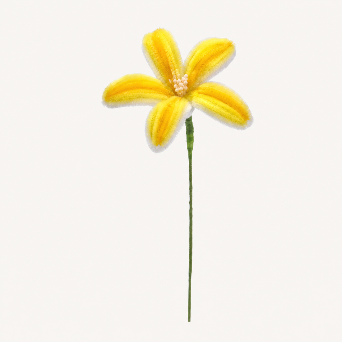 Lily Chenille Pipe Cleaner Stems – DIY Craft Flowers Kids Activity Set
