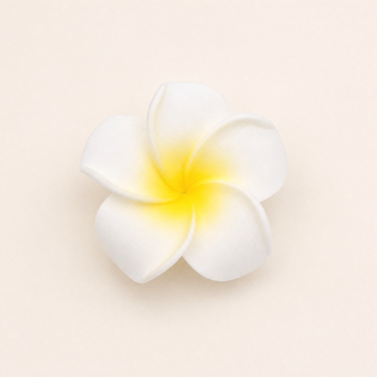 Foam Frangipani Flower Heads 10pcs – Faux Hawaiian Plumeria for Wedding Party Beach Decor