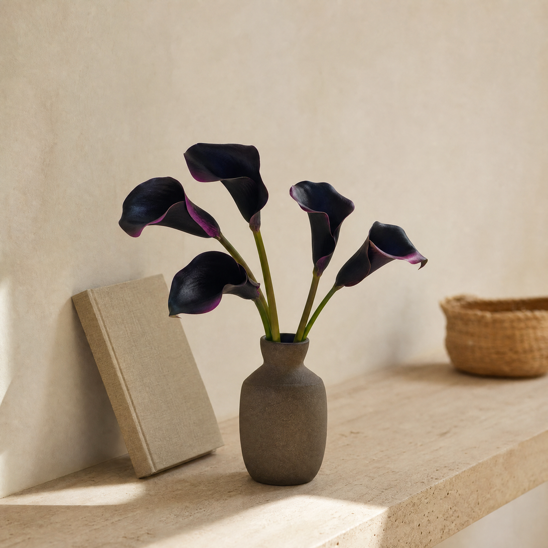 Faux Calla Lily Stems Set of 10/20 – EVA Flower Home Decor Wedding Table Arrangement