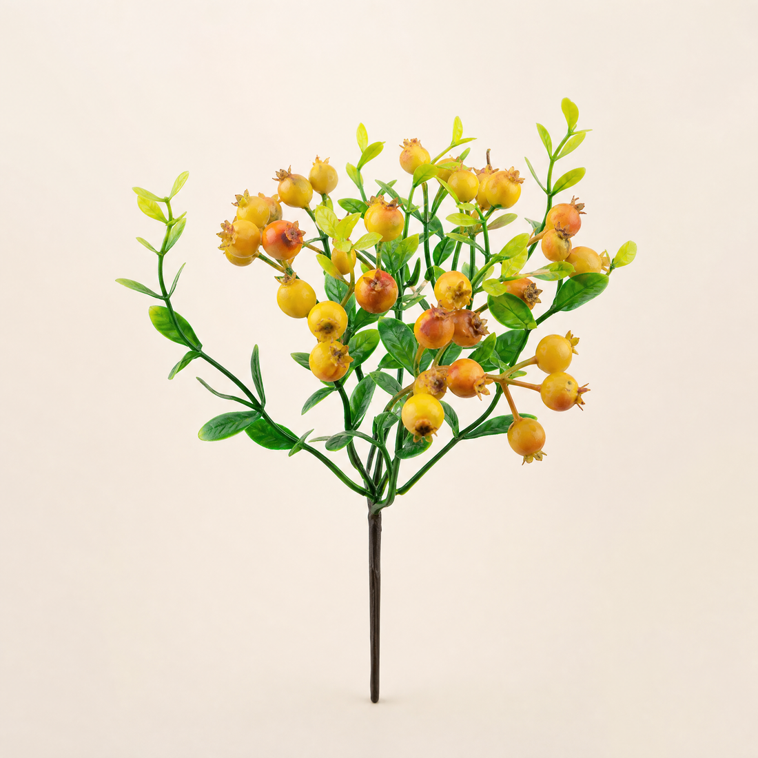 Faux Berry Stem – Artificial Fruit Branch for Vase, Wedding and Home Table Decor