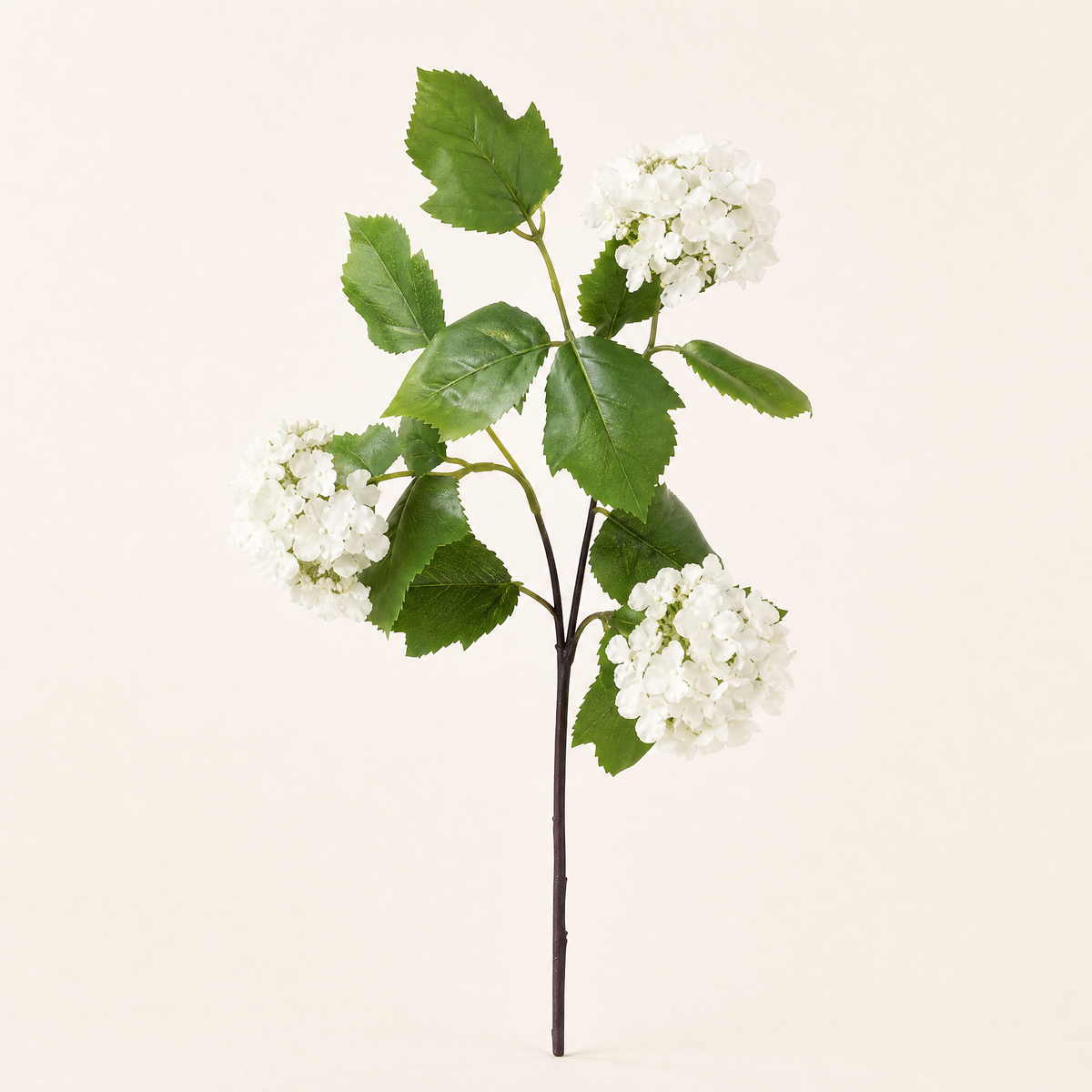 Artificial Hydrangea Stem – Silk -Head Spray for Wedding Table and Home Decor