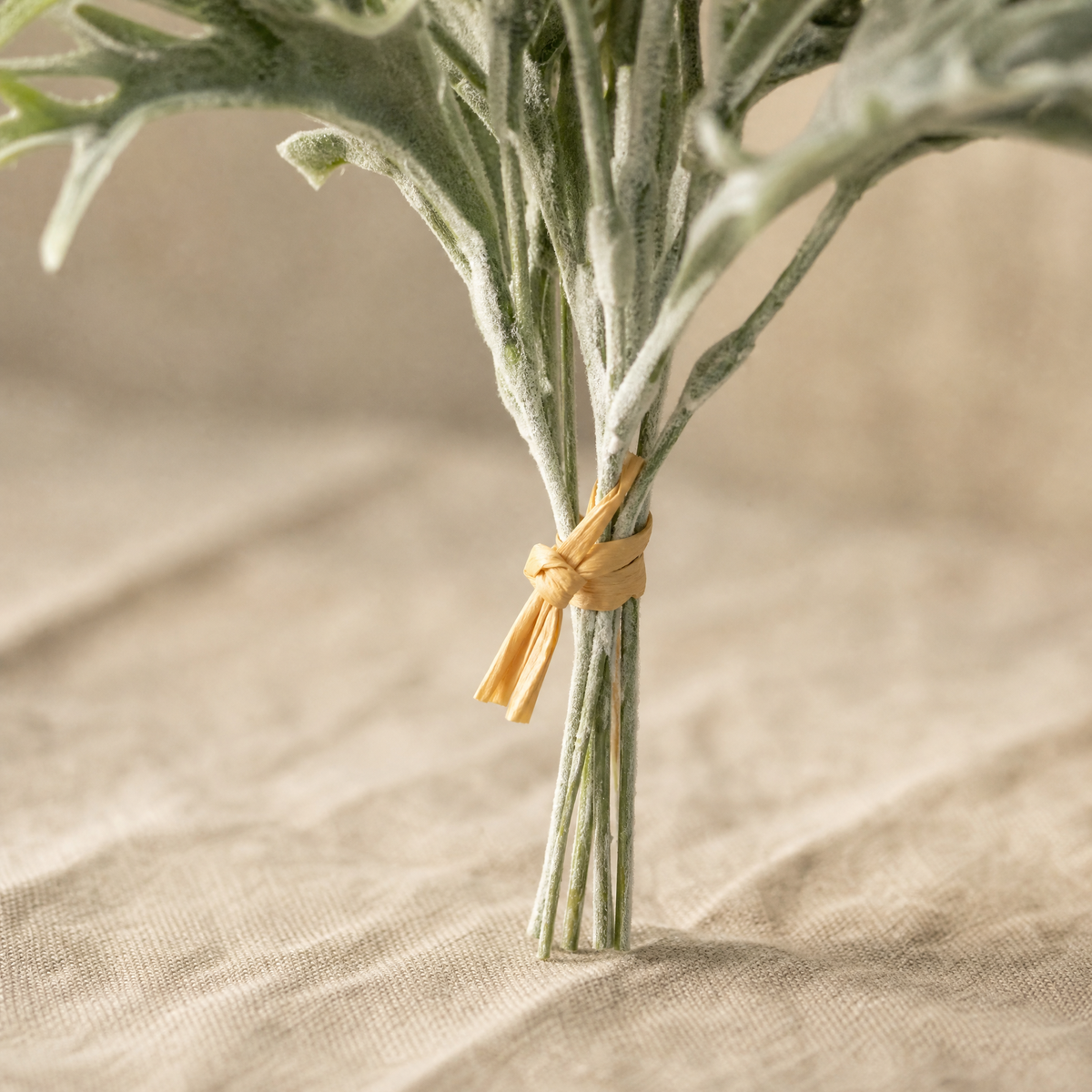 Artificial Staghorn Fern Bunch – Faux Silk Greenery Stems for Home and Wedding Styling