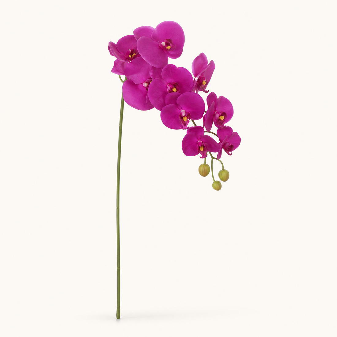 Artificial Orchid Stem – 9 Heads 98cm Faux Phalaenopsis for Home Wedding Decor