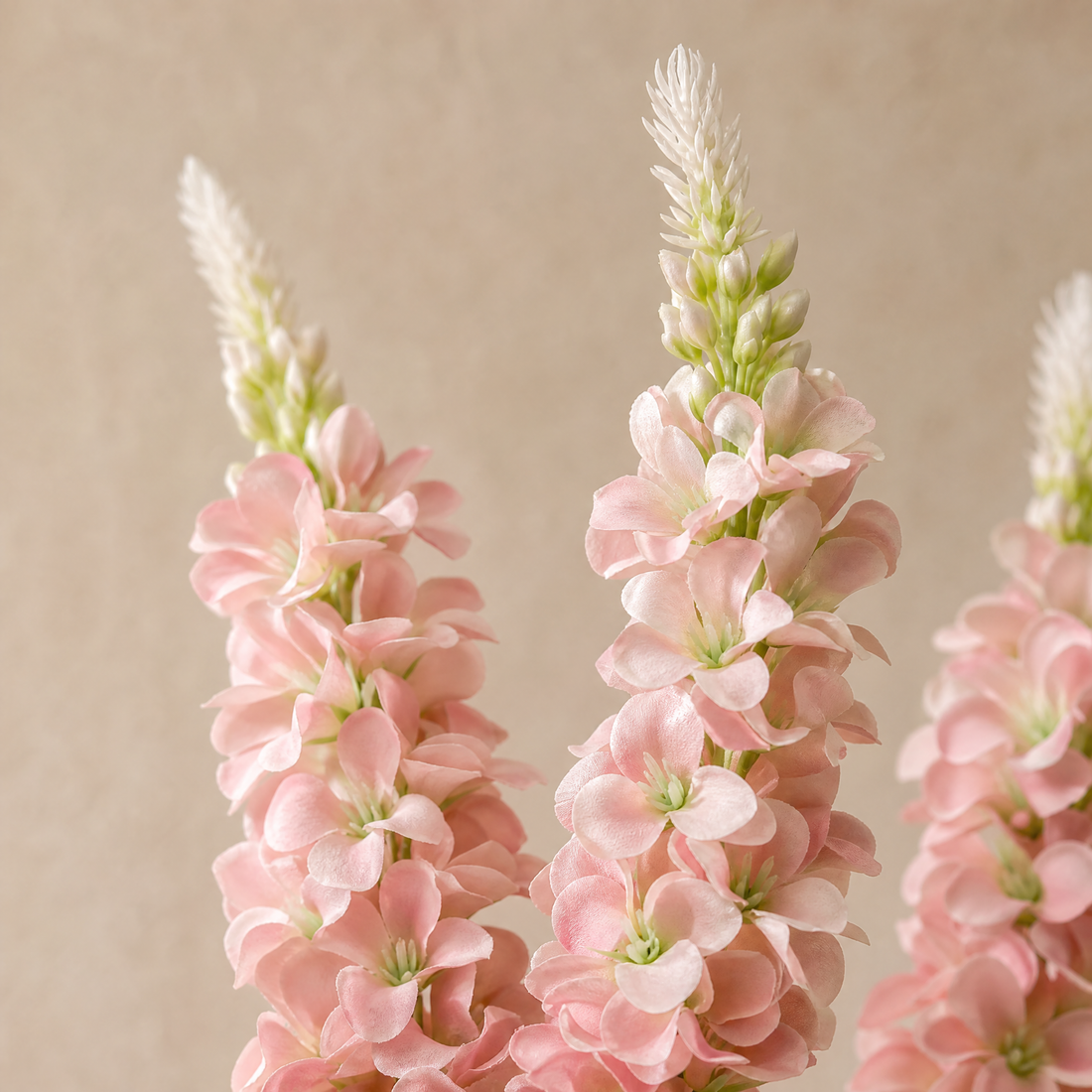 Artificial Delphinium Flower – Faux Silk Flower for Home Vase Wedding Arrangement