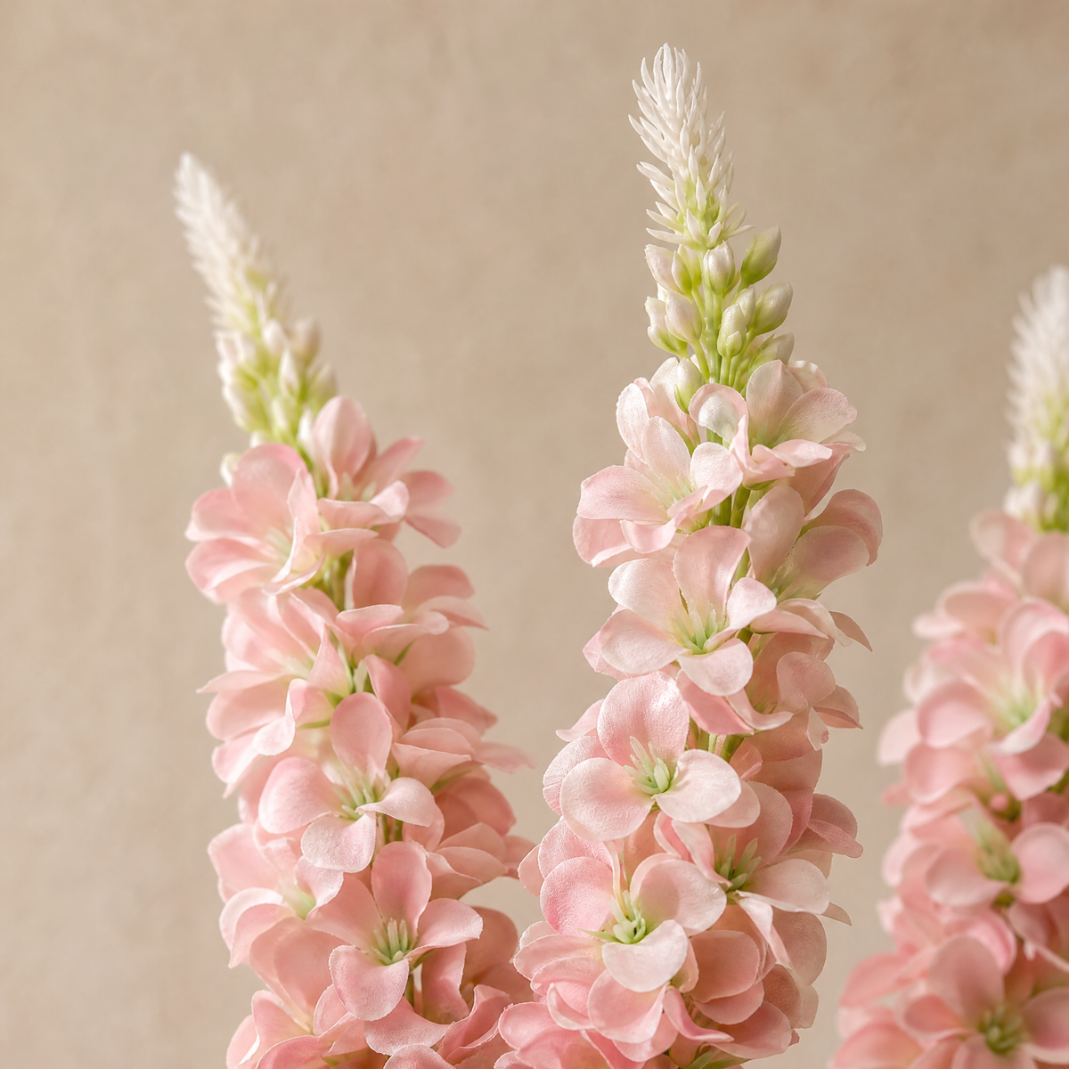 Artificial Delphinium Flower – Faux Silk Flower for Home Vase Wedding Arrangement