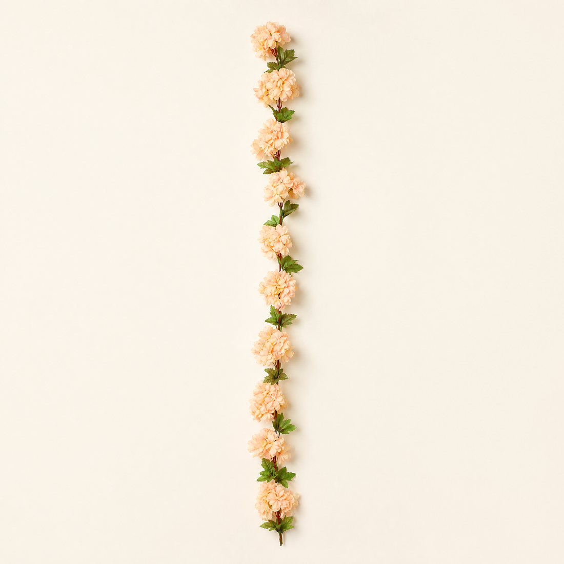 Faux Cherry Blossom Vine – 230cm Silk Floral Garland for Wedding Arch Home Decor