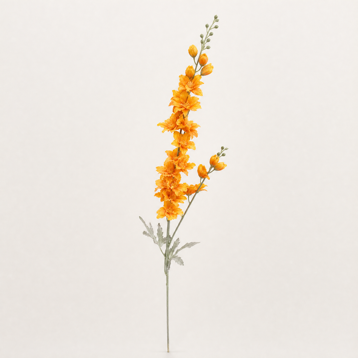 Faux Delphinium Stem – Tall Artificial Flower Branch for Vase Home Decor