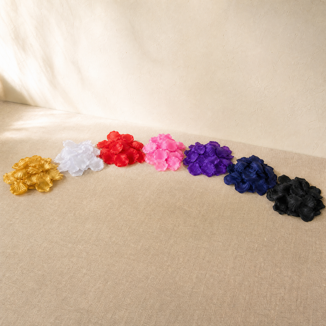 Silk Rose Petals – Sets of  Faux Flower Petals for Wedding Table Scatter Decoration