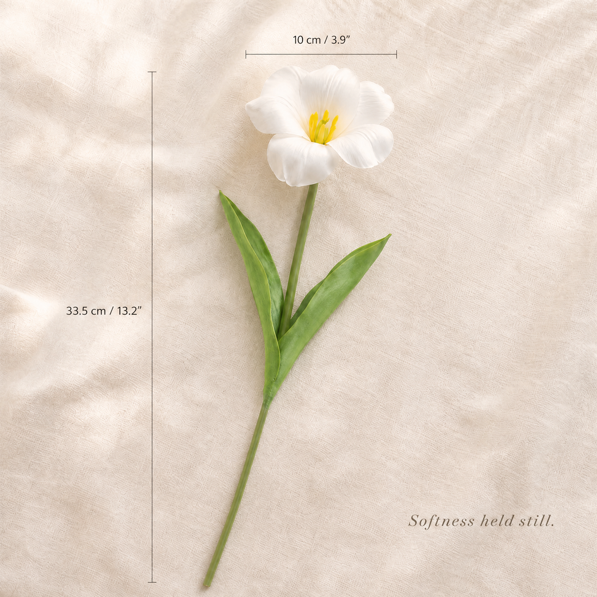 Faux Tulip Bouquet – PU Soft Real Touch Stems, Wedding, Home and Office Decor